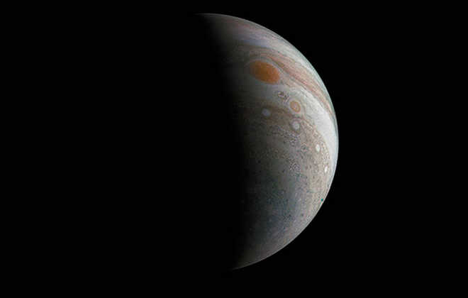 Stunning new view of Jupiter shows iconic Great Red Spot