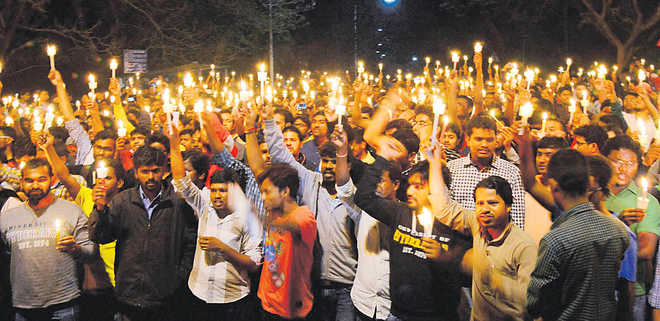 Remembering Rohith, for right to dissent