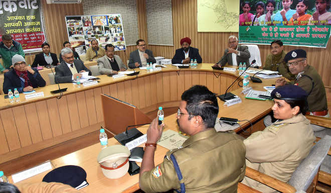 Inter- state police meet for smooth conduct of polls