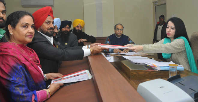 TPS Sidhu, four others file nominations from Mohali