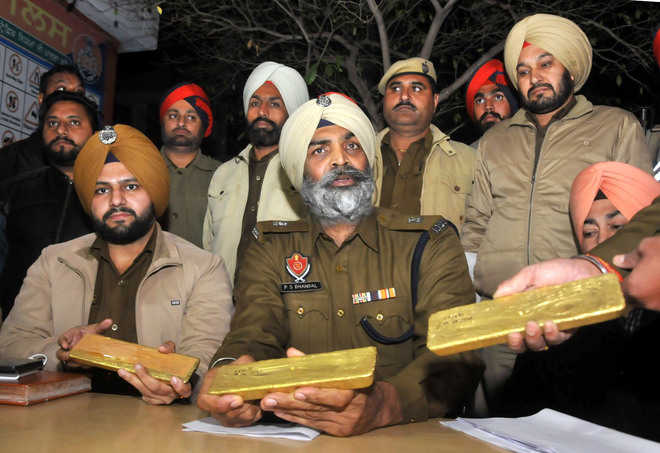 Mohali police strike gold