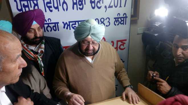 Will cook Badal’s goose on his home turf, says Amarinder