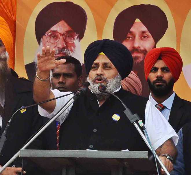 AAP funded by foreign-based terrorist bodies: Sukhbir