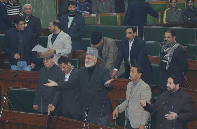 Uproar in House over delay in Chenani tunnel inauguration