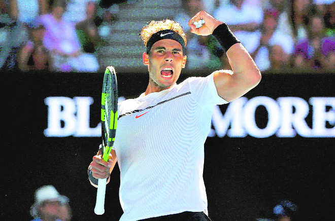 Nadal outslugs rising star Zverev