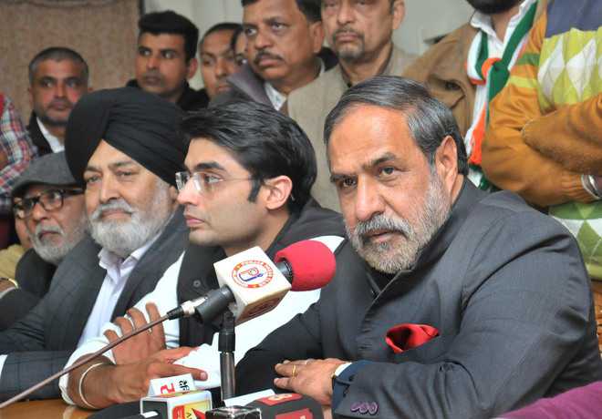Capt to be named CM face: Anand Sharma