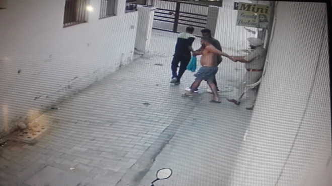 Assault case: Cops drag man half-naked, caught on CCTV : The Tribune India