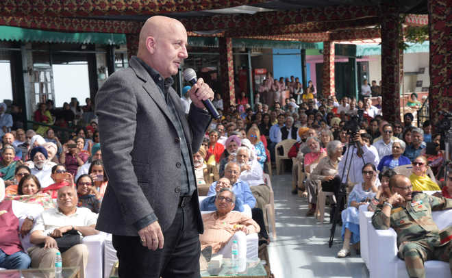 From Shimla to Hollywood, Kher recalls journey at Kasauli lit fest