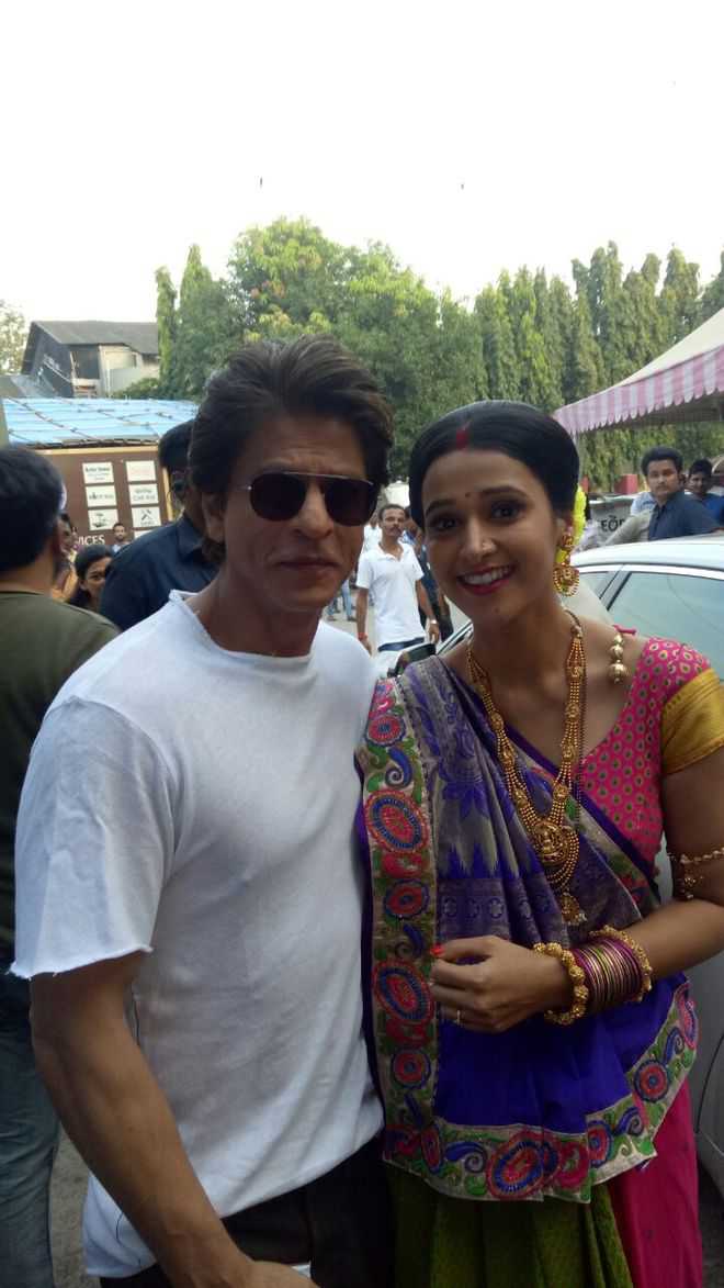 She’s with Bollywood’s badshah