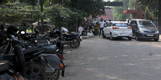 In Mohali, parking charge of car higher than OPD fee