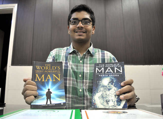 Young Parth releases sequel of his book