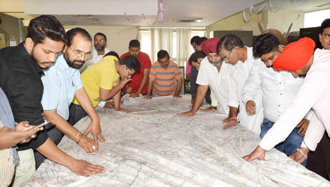 City divided into 80 wards, map released