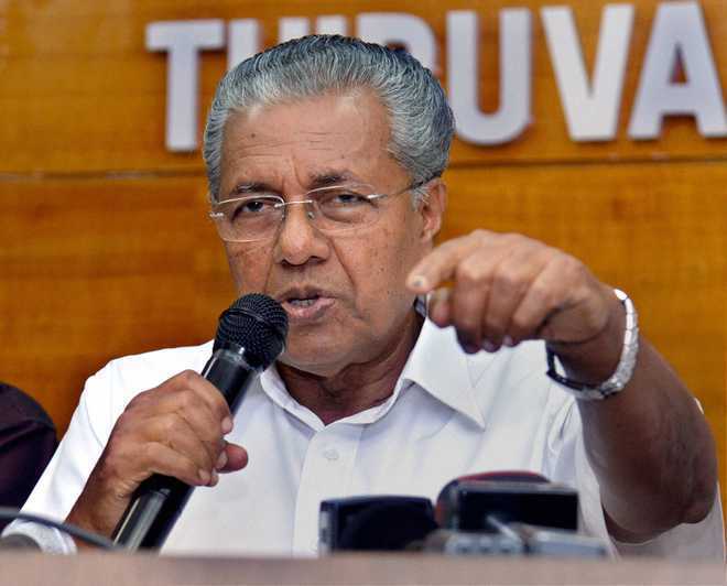Union ministers tried to vitiate harmony in the state: Kerala CM