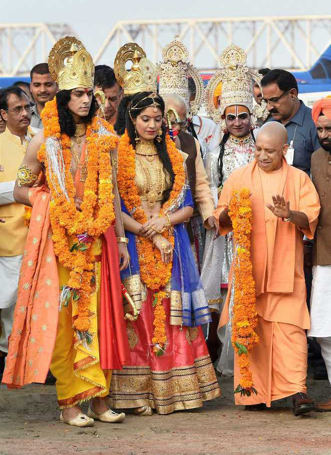 ''Ram Rajya'' means no poverty or discrimination, says Adityanath in Ayodhya