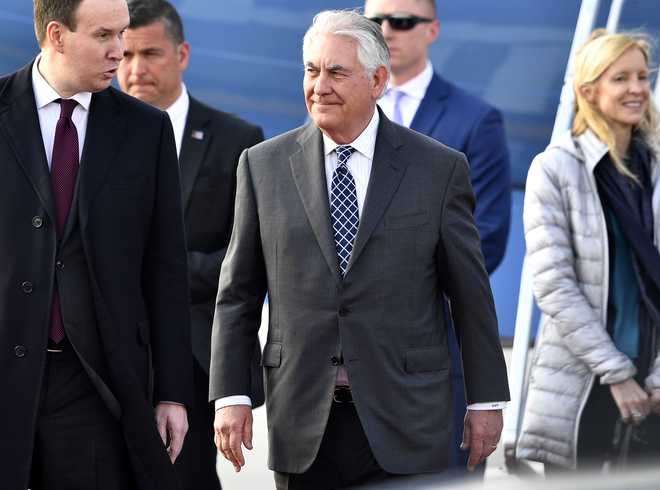 US wants stronger India economic, defence ties, says Tillerson