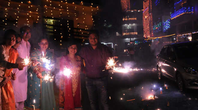Quieter Diwali in Chandigarh; noise levels dip this year