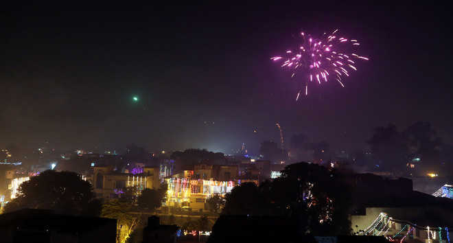 Dip in Diwali pollution levels this time