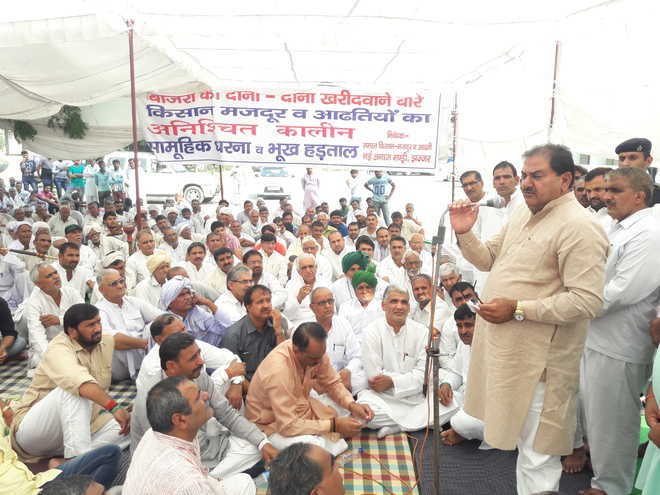 Beopar Mandal backs protesting bajra farmers; INLD to raise issue in House