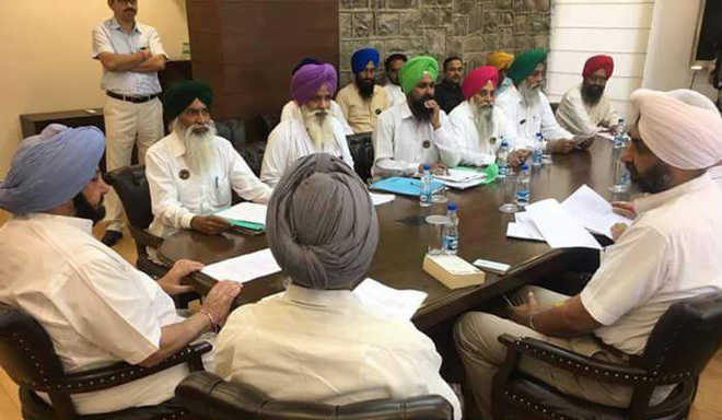 Kisan bodies’ meeting with CM
