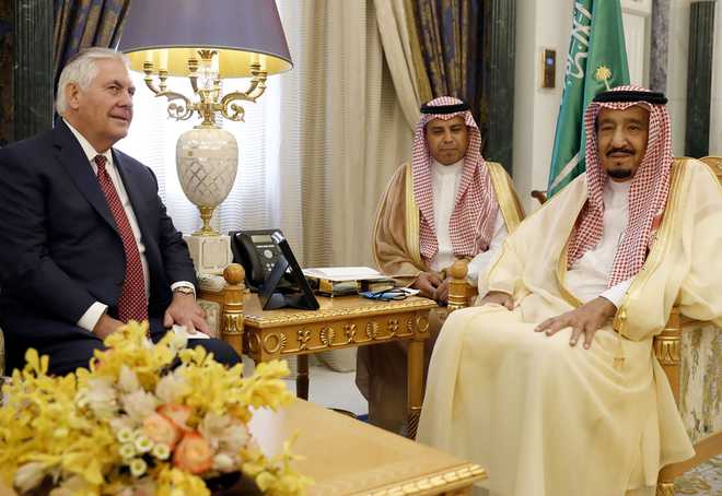 Rex Tillerson attends landmark Saudi, Iraq meeting
