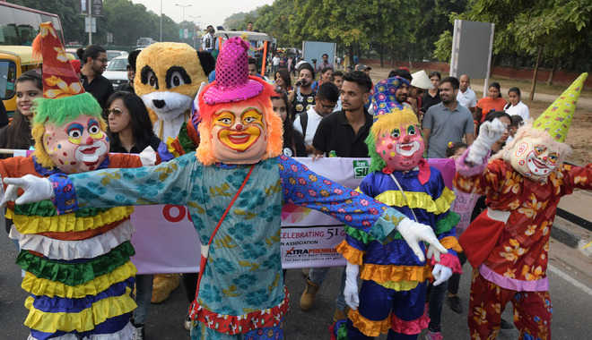 Residents turn up for Chandigarh Fun Parade