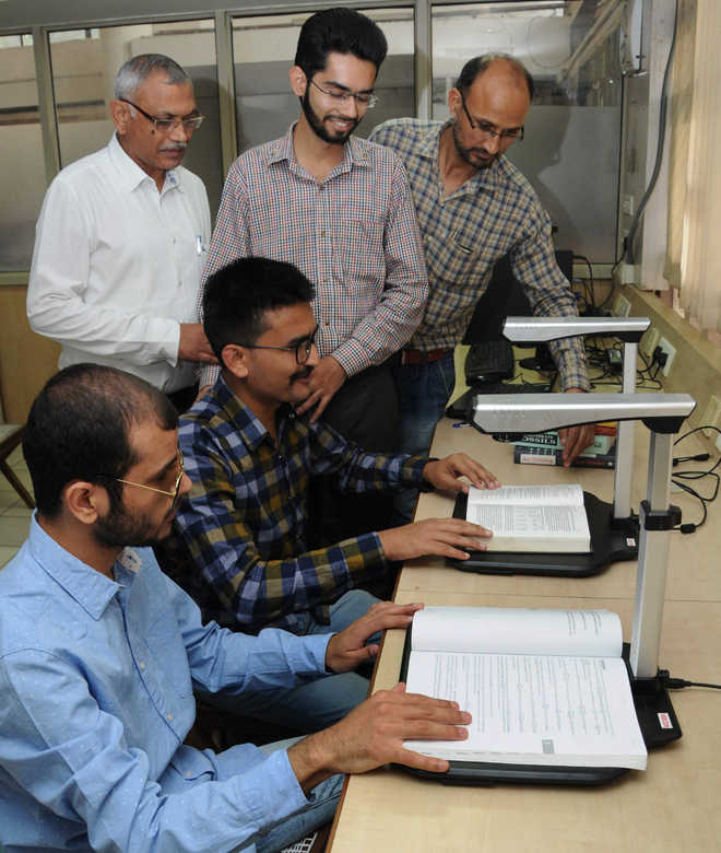 PU installs scanners for visually impaired