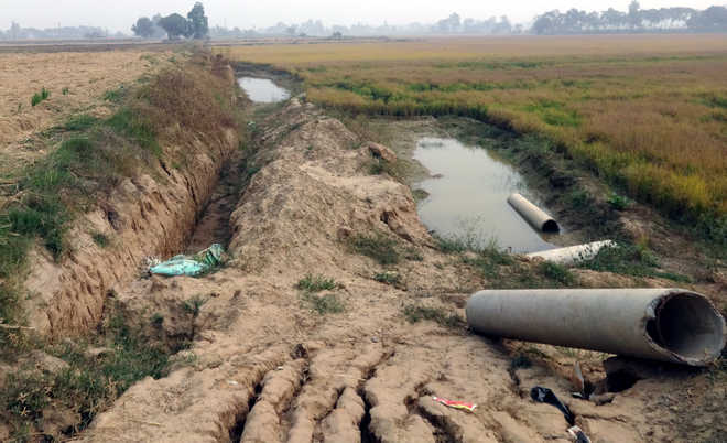 Illegal mining on panchayat land threatens ecology at Moga village