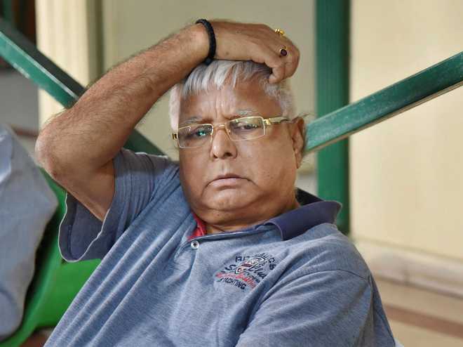 Lalu elected RJD president unopposed for 10th time