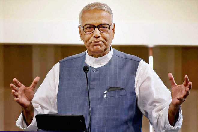 Tughlaq had also implemented note ban: Yashwant Sinha