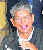 Development has gone for a holiday, says Rawat