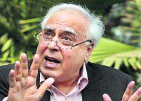Moody’s rating goes against people’s mood, says Kapil Sibal