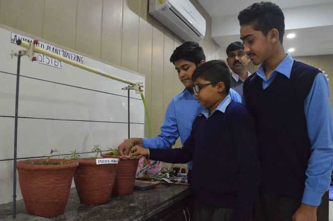 Students’ solution to save water