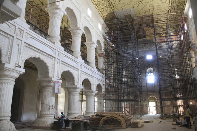 Restoration of heritage buildings on in K’thala