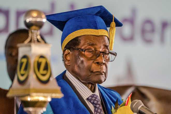 Few tears in China as old friend Mugabe ousted in Zimbabwe