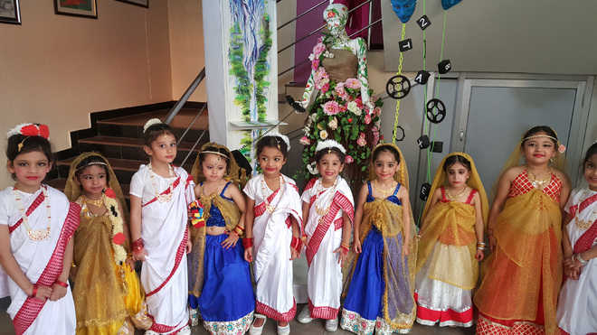 Kids visit Rangla Punjab
