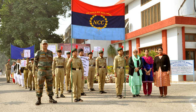 NCC cadets’ rally against social evils - The Tribune