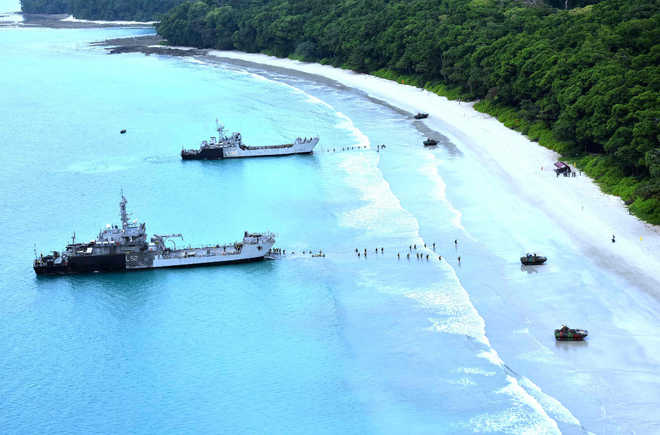 Armed forces practice ‘recapture’ of Andaman