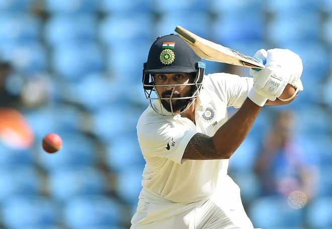 Nagpur Test: Vijay hits ton on return, India reach 185/1 at tea on Day 2