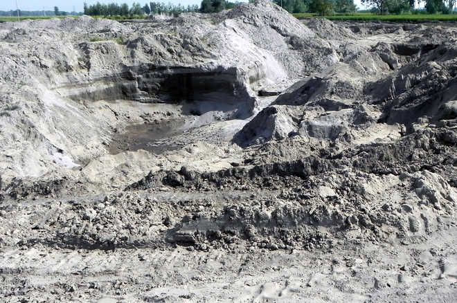 In Moga, drug mafia takes to sand mining
