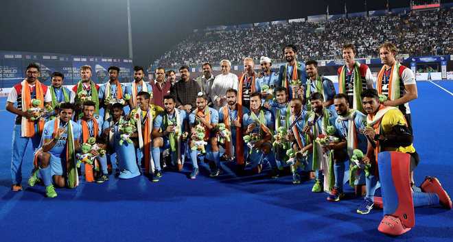India win bronze, Germany hearts, Aus gold