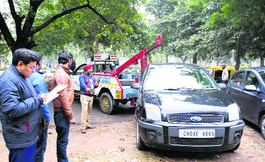 Wrong parking: MC in challan overdrive