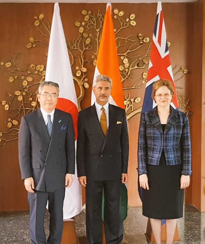 India, Australia and Japan discuss OBOR concerns