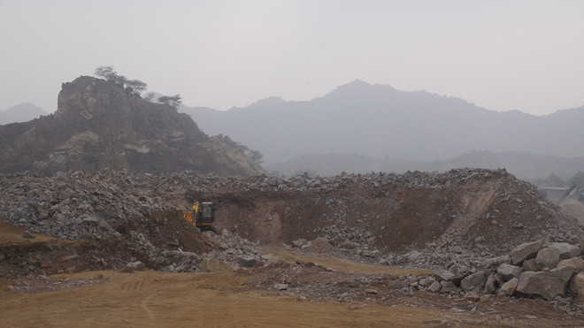 Now, over-exploitation in another mining zone