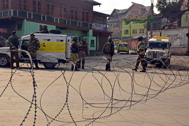 Restrictions imposed in parts of Srinagar, Anantnag