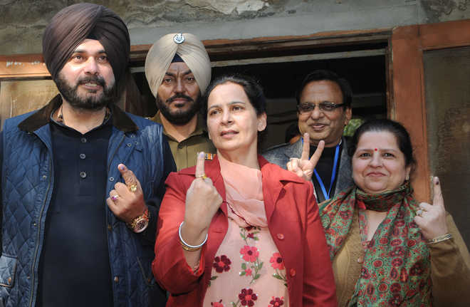 Congress win in civic elections will complete power chain: Sidhu