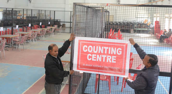 Gujarat, Himachal polls: Stage set for counting of votes tomorrow
