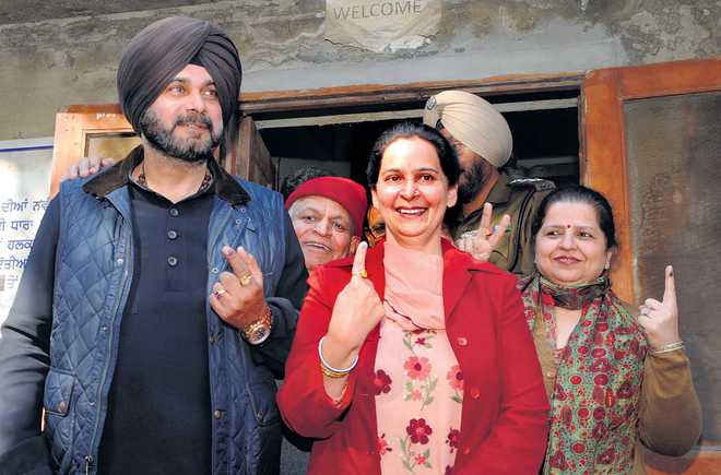Cong sweeps Punjab civic elections, Oppn cries foul