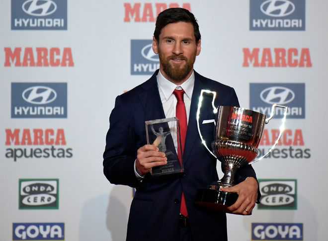 Messi gets La Liga’s best player award : The Tribune India