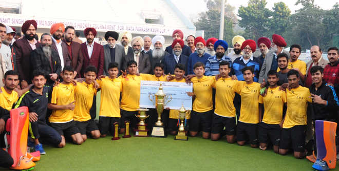 CRZ  School Sonipat win hockey tournament