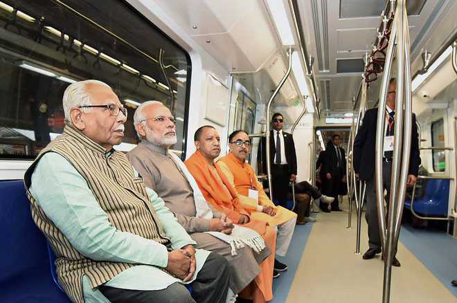Delhi Metro gets Magenta Line - The Tribune